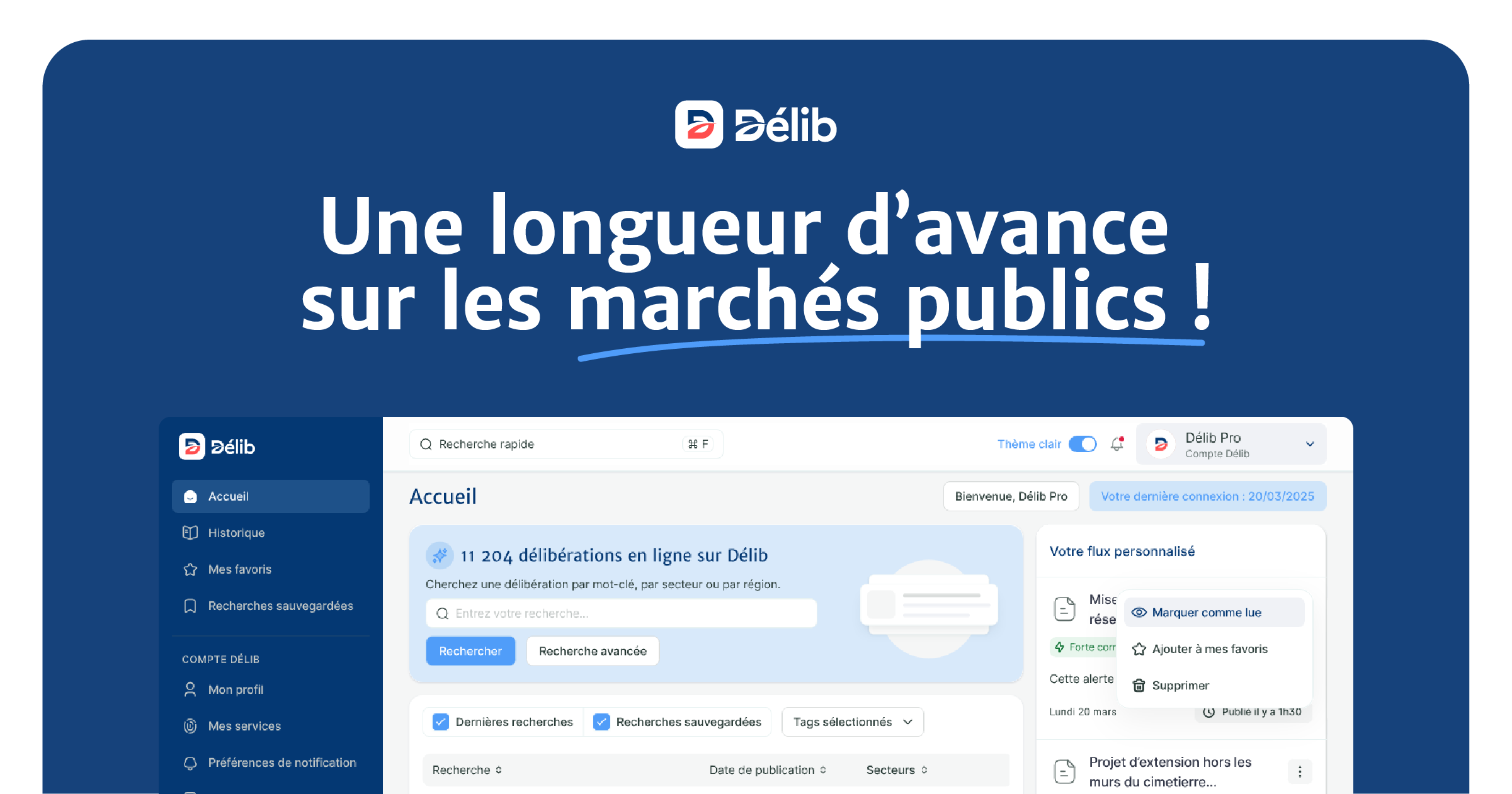 Accueil - Délib