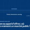 Frise : délibération votée, 8 à 18 mois d’études et de financement, puis avis de marché