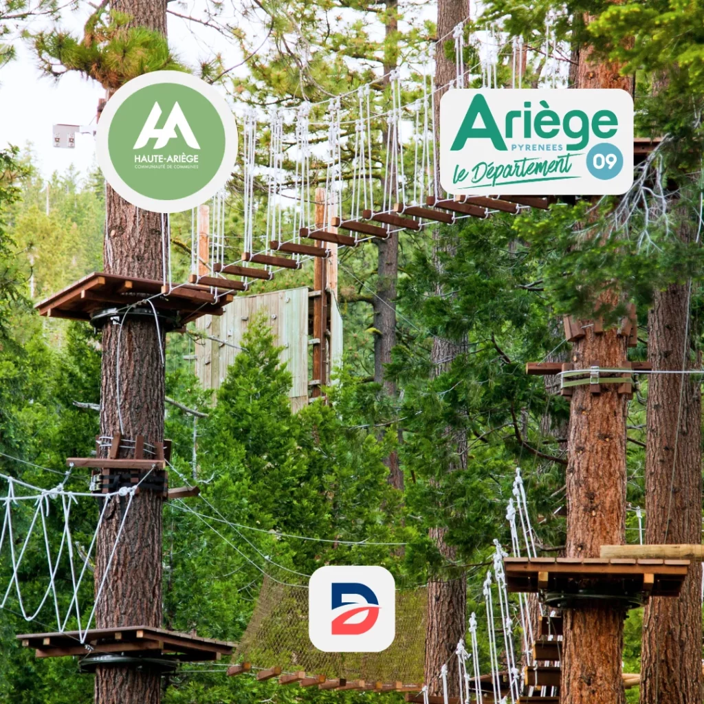 Parc accrobranche, renouvellement de la DSP de Val de Sos en Haute-Ariège repéré par Délib