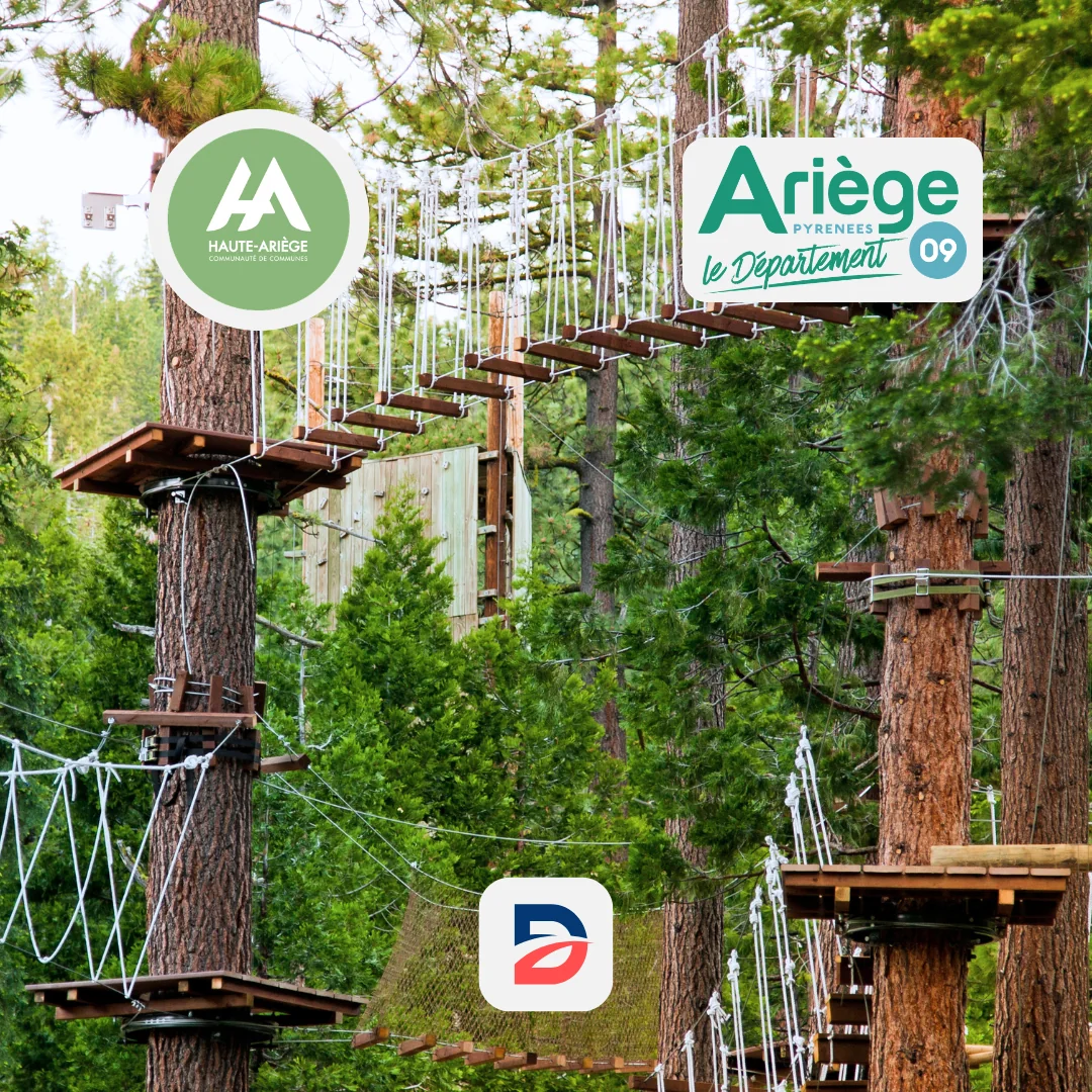 Parc accrobranche, renouvellement de la DSP de Val de Sos en Haute-Ariège repéré par Délib